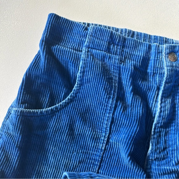Vintage OP Ocean Pacific blue corduroy shorts 33 - Picture 8 of 15